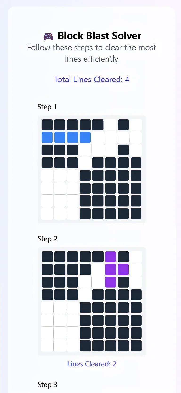 block blast solver step 3